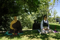 Meditación al aire libre