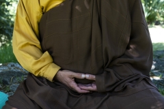 Meditación al aire libre