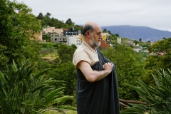 kinhin, meditación al aire libre