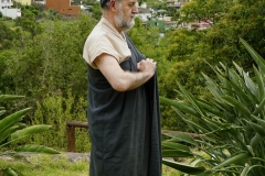 kinhin, meditación al aire libre